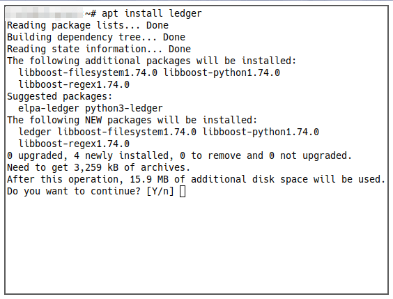 Emacs Ledger 07 Установка Ledger 1