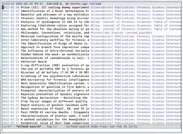 Emacs Rss 02 Elfeed Резюме