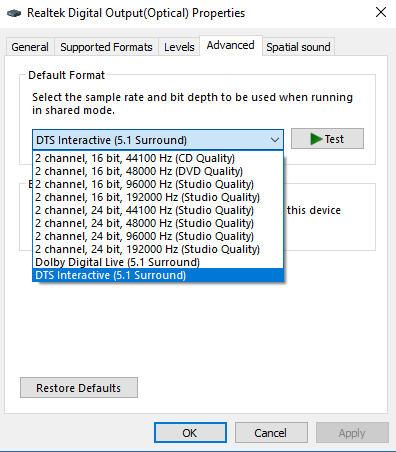 включить-оптический-spdif-порт-windows-10-dts-интерактивный