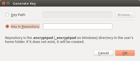 ключ encryptpad-gen