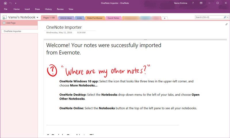 Evernote-в-onenote-импорт-завершен