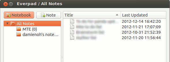 Everpad-все-заметки