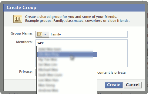 Facebook-группы-введите-подробности