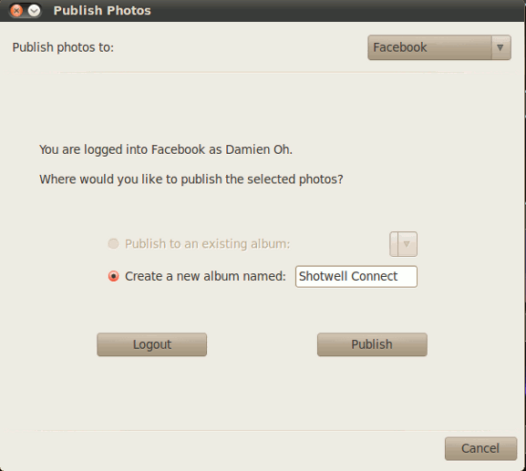 Facebook-shotwell-публиковать-альбом