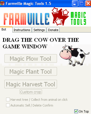 Farmville-волшебный инструмент