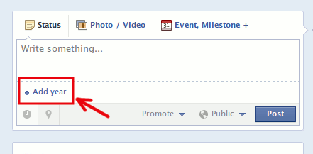 fb-страница-добавить год