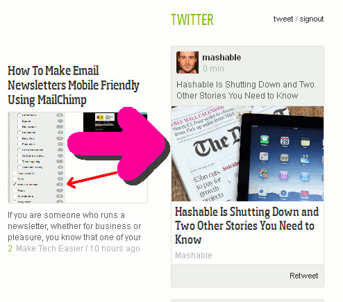 Feedly-twitterfeed