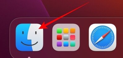 Значок Finder на Macos Ventura