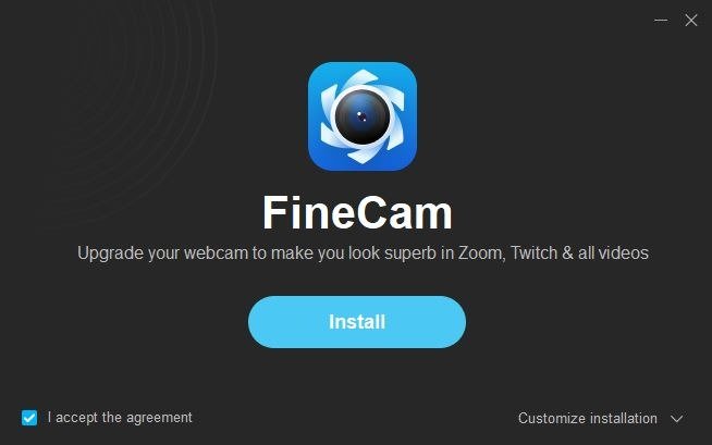 Установка Finecam