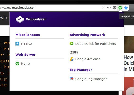 Firefox-dev-extensions-wappalyzer