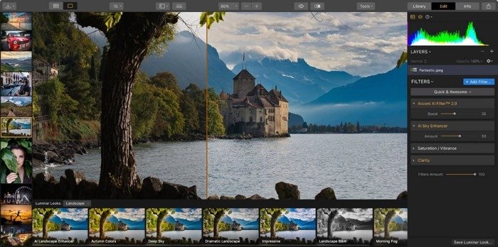 Бесплатная и дешевая замена Lightroom Luminar