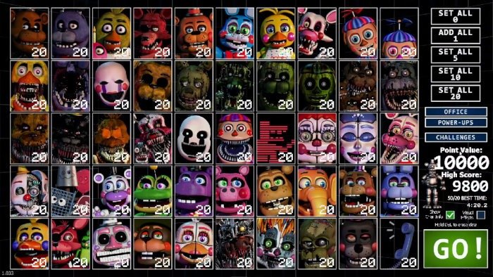 Бесплатные игры ужасов Steam Ultimate Custom Night