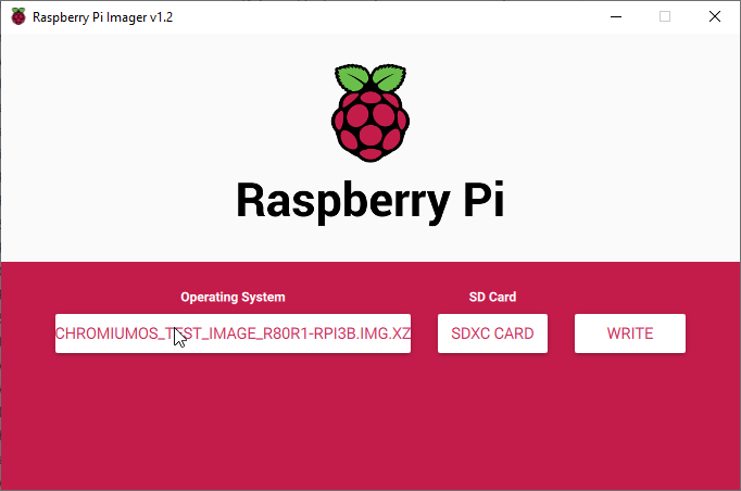 Установка Fydeos Raspberry Pi Imager