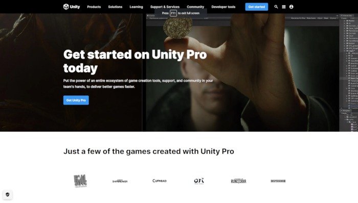 Разработка игр Unity