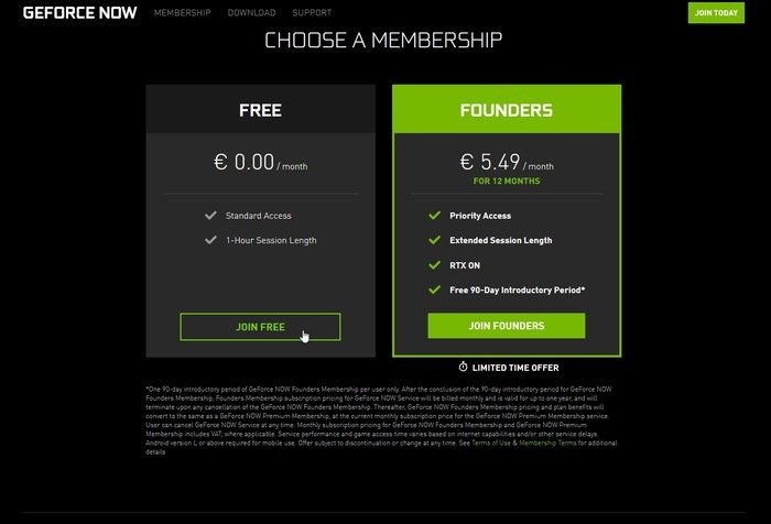 Geforce Now: Присоединяйтесь к потоковой передаче игр бесплатно