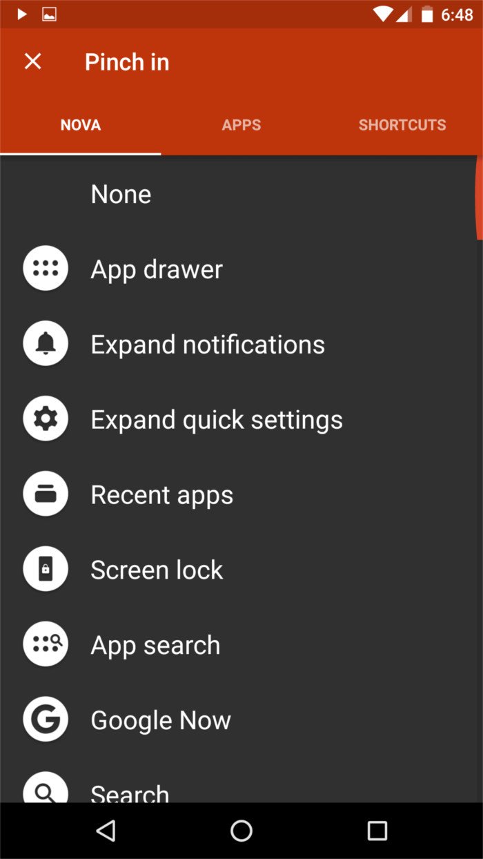 жесты-nova-launcher-select-option