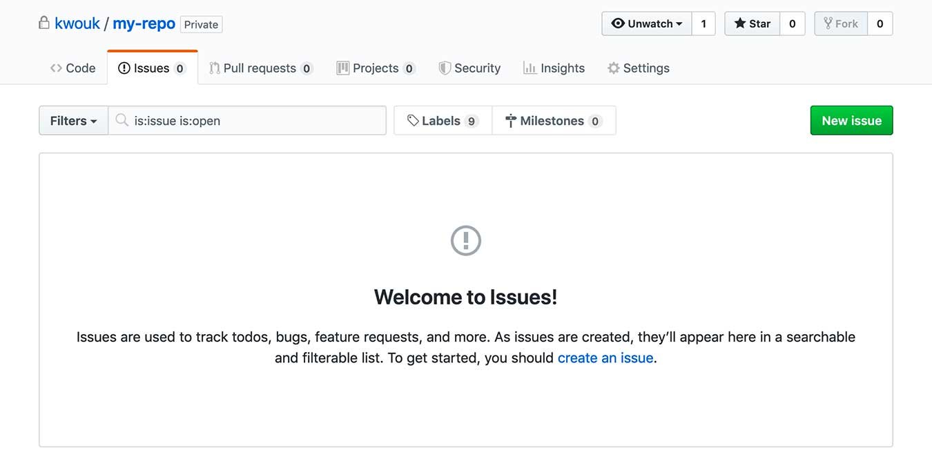 Начало работы Проекты Github Новый выпуск