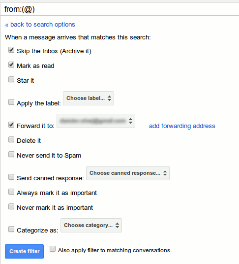 Gmail-фильтры-переслать-архив-электронные письма