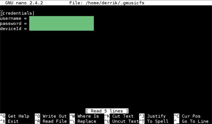 gmusicfs-nano-файл-конфигурации