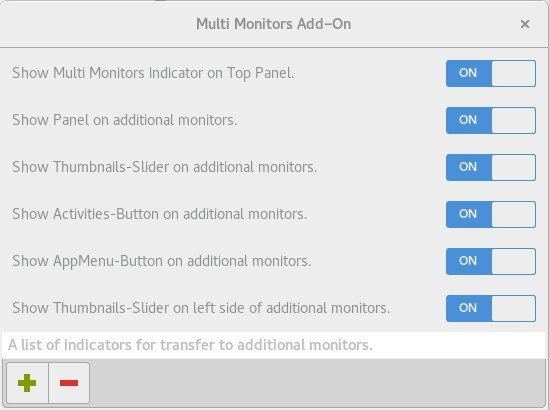 gnome3taskbar-addon-preferences-window