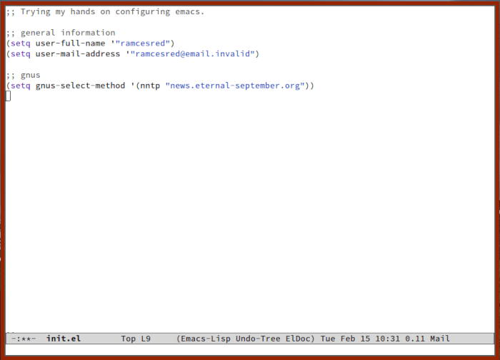 Gnus Reader 06 Emacs Init El