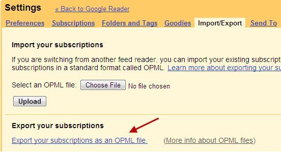 google-reader-export-opml-для-подписок на каналы