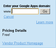 Google Apps – добавить URL