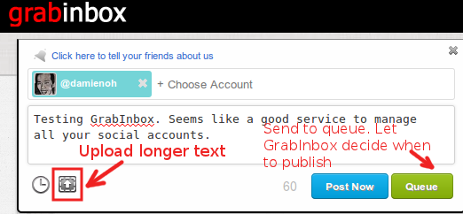 Grabinbox-составить-сообщение