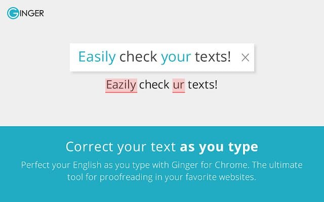 Альтернативы грамматике Chrome Лучшее расширение для корректуры Ginger