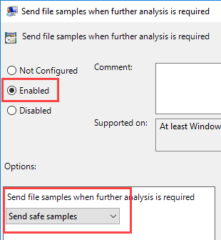 политика Harden-Windows-Defender-Send-File-Samples-Policy