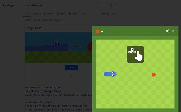 Скрытая змея в Google Games Play