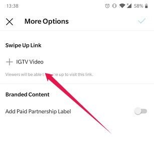 Как добавить ссылку в историю Instagram Добавить видео IgTV