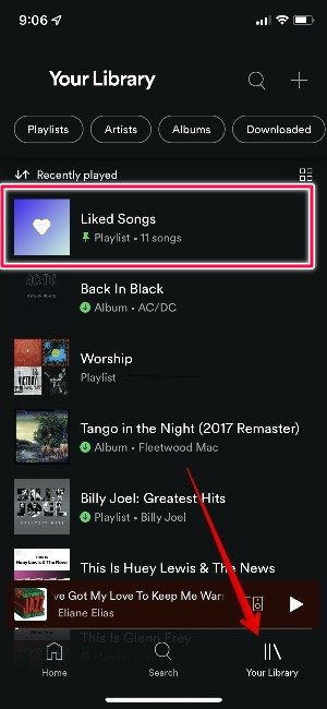 Как добавить локальные файлы Локальные файлы Spotify Ios Просмотр библиотеки