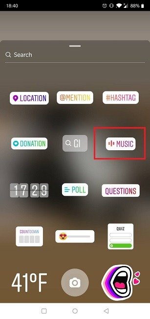 Как добавить музыку в Instagram Story Music стикер