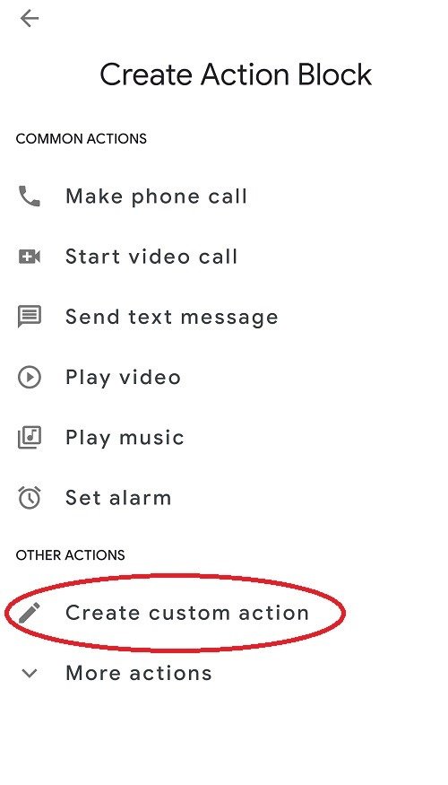 Как создать экстренную процедуру Android с помощью специального действия Google Assistant