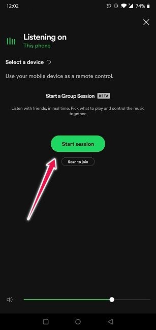 Как создать групповой сеанс плейлиста Spotify Blend. Начните прослушивание