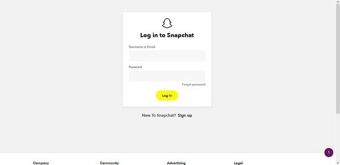 Как удалить рабочий стол входа в Snapchat