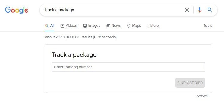 Как легко отслеживать посылку в Интернете Google