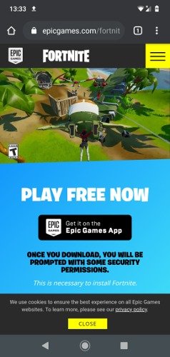 Как установить Fortnite на Android-приложение Epic Games