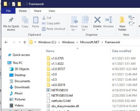 Как установить Net Framework 20 30 35 в проводнике Windows 10