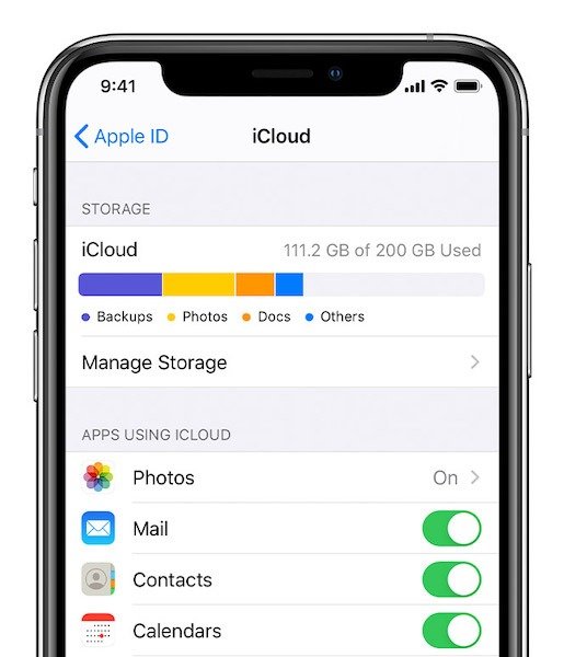 Как войти в систему ICloud Настройка iOS