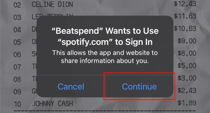 Как сделать Beatspend Spotify Check Phone Продолжить Войти