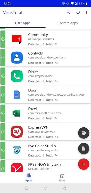 Как сканировать APK-файлы на наличие вирусов Мобильное приложение Virustotal