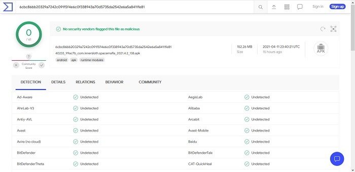 Как сканировать файлы Apk на наличие вирусов Virustotal