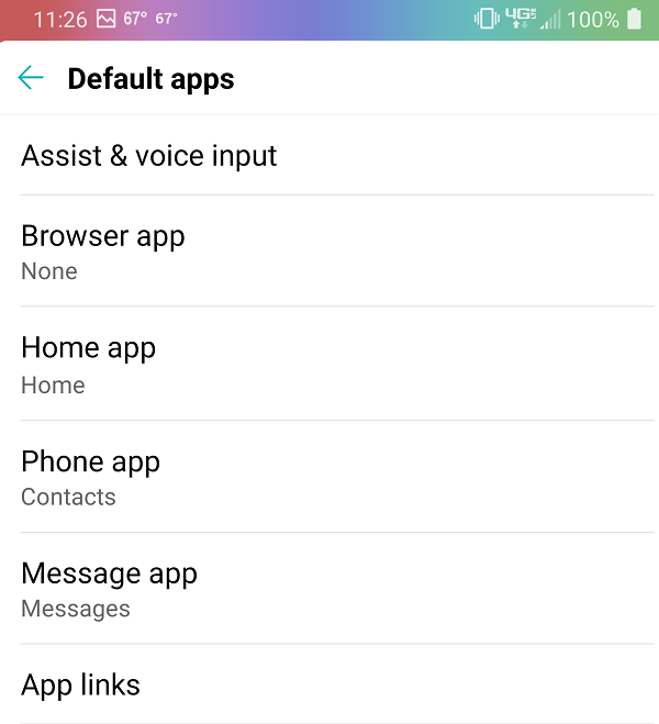 Как установить приложения по умолчанию в Android 10 по умолчанию