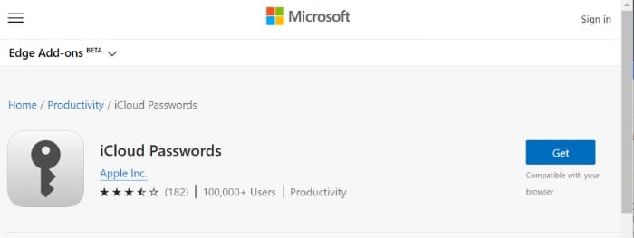 Как использовать расширение Icloud Keychain для Windows Edge