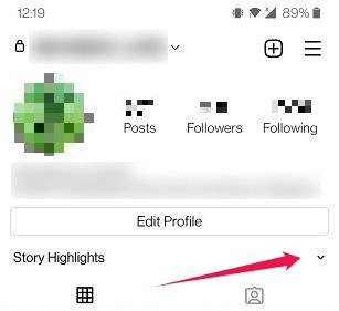 Как использовать Instagram Highlights Стрелка вниз