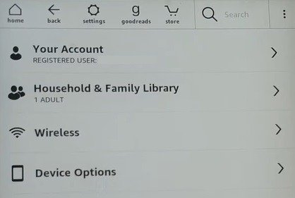 Как использовать Kindle без учетной записи Amazon, отмените регистрацию учетной записи