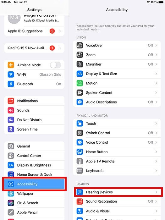 Слуховые аппараты Ipad Iphone для пожилых людей