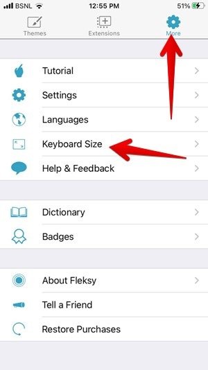 Размер Iphone Fleksy